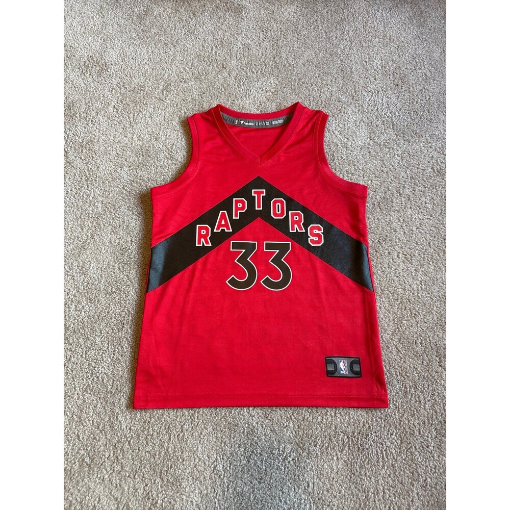 Gary Trent Jr. Toronto Raptors Youth Fanatics NBA Jersey Size Small
